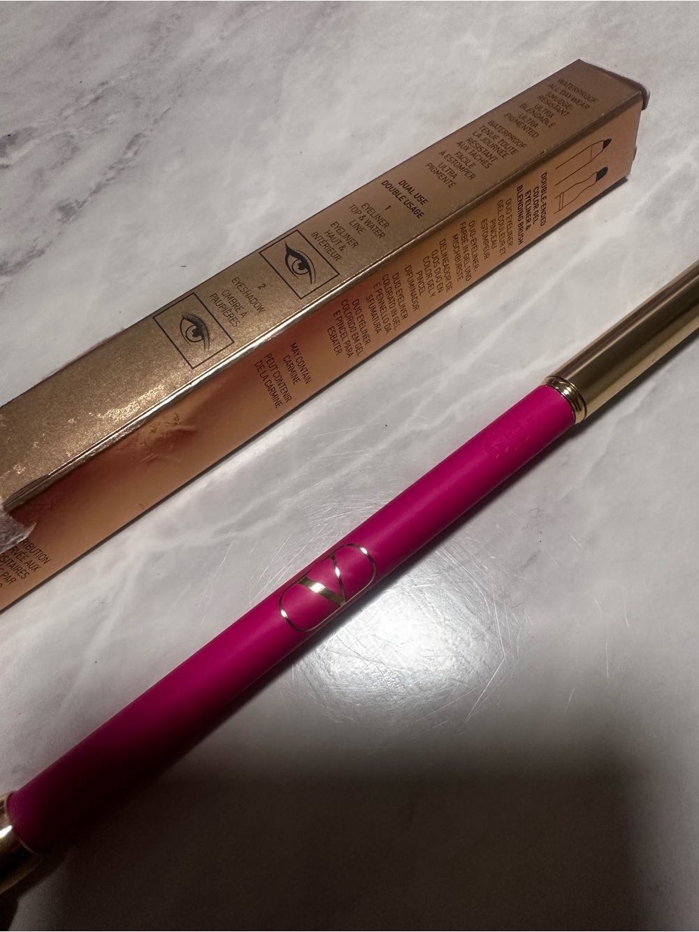 Valentino Double-Ended Color Gel Eyeliner & Blending Brush